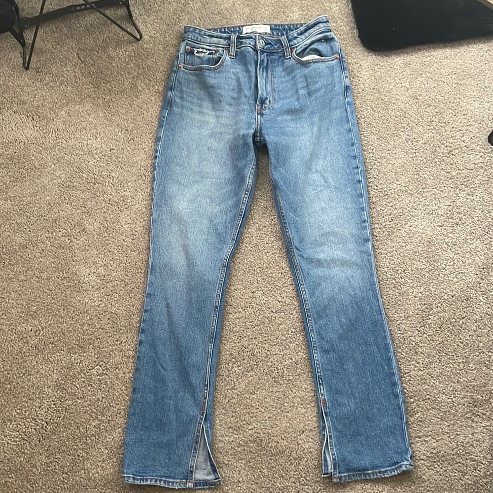 Abercrombie & Fitch Curve Love High Rise Skinny